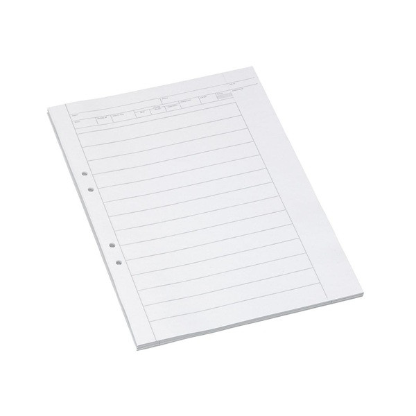 Provskrivningsblad A3 linjerat | hålat | 18mm | 250 ark SE000400 - 1