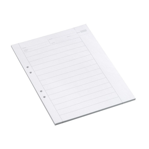 Provskrivningsblad A4 linjerat | hålat | 18mm | 500 ark SE000415 - 1