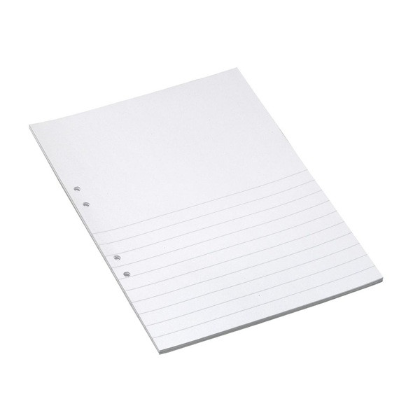 Skrivpapper A4 1/2 linjerat | hålat | 14,5mm | 500 ark SE000450 - 1