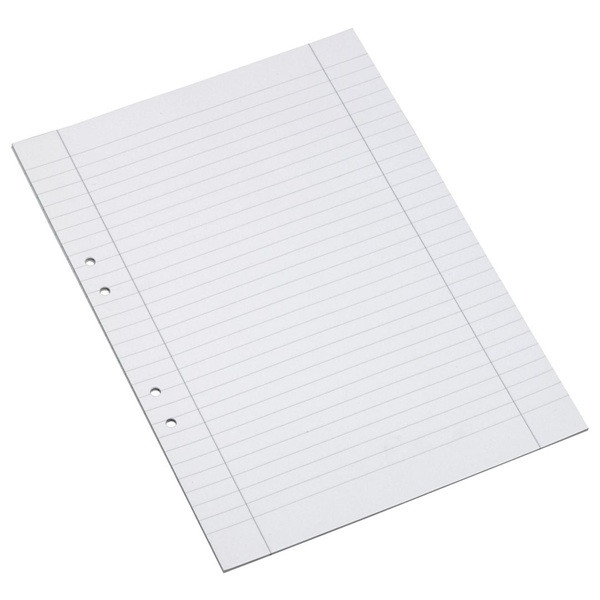 Skrivpapper A4 linjerat | hålat | 9mm | 500 ark SE000445 - 1