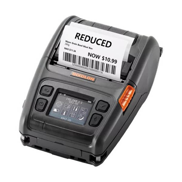 Bixolon XM7-30 mobil etikettskrivare | Bluetooth, USB, WiFi 837112 - 2