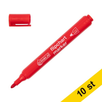 Blädderblockspenna 1.0mm - 3.0mm | 123ink | röd | 10st
