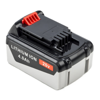 Black & Decker batteri 18V - 20V | 4000mAh | BL1518 | BL2018 | LBX20 (varumärket 123ink) 20VMax BL1318 BL1318-XJ BL1518 BL1518-XJ ABL00280