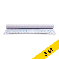 Bokplast självhäftande 33cm x 5m | 123ink | transparent | 3st 301879