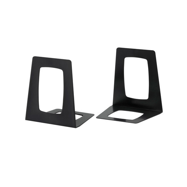 Bokstöd 15.6 x 13.8 x 17.8cm | 123ink | svart plast 2st⭐ 2648955990C 301209 - 1