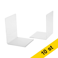 Bokstöd akryl (transparent) | 10x10x13cm | 123ink 10st 301720