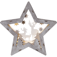 Bordsdekoration Fauna | 25x24cm | brun [Star Trading] 271-36 501821