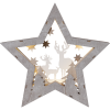Bordsdekoration Fauna | 34x32cm | brun [Star Trading] 271-37 501820 - 1