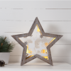 Bordsdekoration Fauna | 34x32cm | brun [Star Trading] 271-37 501820 - 2