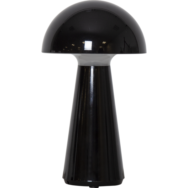 Bordslampa svamp | svart [Star Trading] 803-53 501534 - 1