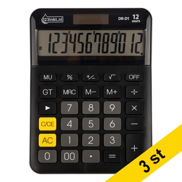 Bordsräknare | 123ink DR-D1 3st 340023 - 1