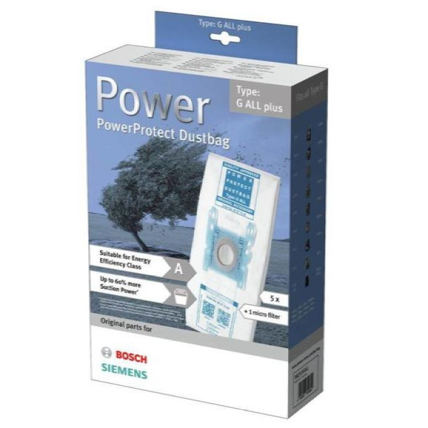 Bosch G All Plus | dammsugarpåsar | 5 påsar (original)  SBO00009 - 1