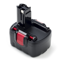 Bosch batteri 14,4V | 3000mAh | BAT038 | BAT040 | BAT041 | Ni-MH (varumärket 123ink) 2607335263 2607335264 2607335266 2607335275 2607335276 ABO00028