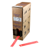 Brady BM-10x60-7643-RD polyuretanetiketter | 10mm x 60mm (original) 148042 - 1