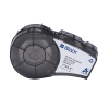 Brady M21-17-423 polyestertejp | svart text - vit tejp | 25,40mm x 12,70mm (original)