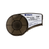 Brady M21-250-430-WT-CL polyestertejp | vit text - transparent tejp |  6,35mm x 6,4m (original) 147158 - 1