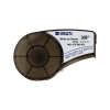 Brady M21-375-595-BR vinyltejp | vit text - brun tejp | 9,53mm x 6,4m (original) 147186 - 1