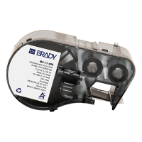 Brady M4-11-498 vinyltejp | svart text - vit tejp | 12,7mm x 19,05mm (original) M4-11-498 148312