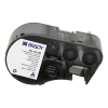 Brady M4-124-490 polyestertejp | svart text - vit tejp | 12,7mm x 41,91mm (original) 148296 - 1