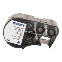 Brady M4-135-427-AW laminerad vinyltejp | svart text - vit tejp | 27,94mm x 6,35mm (original) M4-135-427-AW 148316