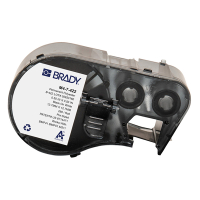 Brady M4-7-422 polyestertejp | svart text - vit tejp | 12,7mm x 12,7mm (original) M4-7-422 148260