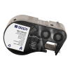 Brady M4C-1000-422 permanent polyestertejp | svart text - vit tejp | 25,4mm x 7,62m (original) 148240 - 1