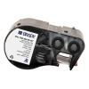 Brady M4C-1000-595-RD-WT vinyltejp | vit text - röd tejp | 25,40mm x 7,62m (original) 147966 - 1