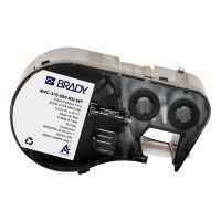 Brady M4C-375-595-RD-WT vinyltejp | vit text - röd tejp | 9,53mm x 7,62m (original) M4C-375-595-RD-WT 147946