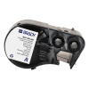 Brady M4C-500-492 polyestertejp | svart text - vit tejp | 12,7mm x 7,62m (original) 148200 - 1