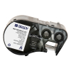 Brady M4C-500-595-CL-WT vinyltejp | vit text - transparent tejp | 12,7mm x 6,1m (original) 148380 - 1