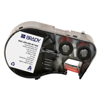 Brady M4C-500-595-WT-RD vinyltejp | röd text - vit tejp | 12,7mm x 7,62m (original) M4C-500-595-WT-RD 148192