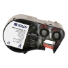 Brady M4C-500-595-WT-RD vinyltejp | röd text - vit tejp | 12,7mm x 7,62m (original) 148192 - 1