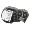 Brady M4C-750-403 papperstejp | svart text - transparent tejp | 19,05mm x 7,62m (original) 148328 - 1