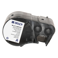 Brady M5-111-145FR-GY polyetentejp | svart text - grå tejp | 19,05mm x 30,63mm (original) M5-111-145FR-GY 148394