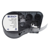 Brady M5-113-490 polyestertejp | svart text - vit tejp | 38,1mm x 55,88mm (original) 148418 - 1