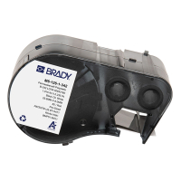 Brady M5-125-1-342 värmekrympslang | svart text - vit tejp | 6,00mm x 25,78mm (original) M5-125-1-342 148172