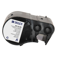 Brady M5-125-492 polyestertejp | svart text - vit tejp | 25,4mm x 44,45mm (original) M5-125-492 148344