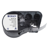 Brady M5-127-481 polyestertejp | svart text - vit tejp | 26,67mm x 6,35mm (original) 147988 - 1