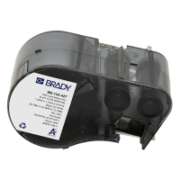 Brady M5-134-427 laminerad vinyltejp | svart text - vit tejp | 38,1mm x 44,45mm x 12,7mm (original) M5-134-427 148136