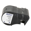 Brady M5C-1000-461 laminerad polyestertejp | svart text - vit tejp | 25,4mm x 7,62m (original) 148412 - 1