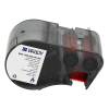 Brady M5C-1500-595-WT-RD vinyltejp | röd text - vit tejp | 38,1mm x 7,62m (original) 148212 - 1