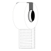 Brady M6-30x4,2-7596-WT vinyletiketter | 30mm x 4,20mm (original) 148057 - 1