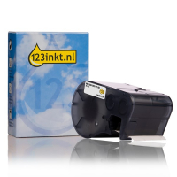 Brady MC-1500-595-WT-BK vinyltejp | svart text - vit tejp | 38,1mm x 7,62mm (varumärket 123ink) MC-1500-595-WT-BKC RL-BD-Vi-C-1500-BK/WT 147117