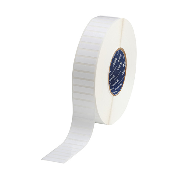 Brady THT-102-422-10 polyesteretikett | blank vit | 38,10 x 9,53mm (original) THT-102-422-10 147588 - 1