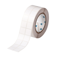 Brady THT-141-488-3 polyesteretikett | vit | 22,86 x 22,86mm (original) THT-141-488-3 147626