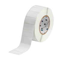 Brady THT-17-408-3 pappersetikett | vit | 50,80 x 25,40mm (original) THT-17-408-3 147620