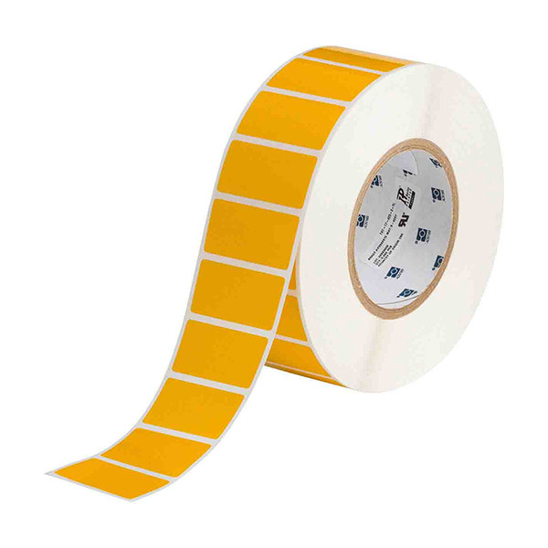Brady THT-17-423-3-YL polyesteretikett | blank gul | 50,80 x 25,40mm (original) THT-17-423-3-YL 147664 - 1