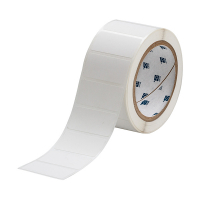Brady THT-17-423-3 polyesteretikett | blank vit | 50,80 x 25,40mm (original) THT-17-423-3 147512