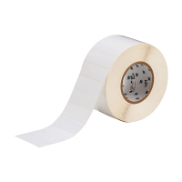 Brady THT-18-483-3 polyesteretikett | blank vit | 76,20 x 25,40mm (original) THT-18-483-3 147554