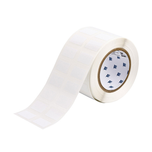Brady THT-22-423-2 polyesteretikett | blank vit | 31,75 x 19,05mm (original) THT-22-423-2 147628 - 1